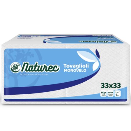 NATUREC TOVAGLIOLO MONOVELO BIANCO 33X33